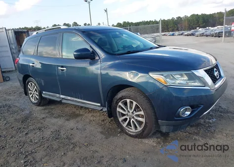 2014 Nissan Pathfinder Sl из США, поврежденный, VIN 5N1AR2MM8EC624004